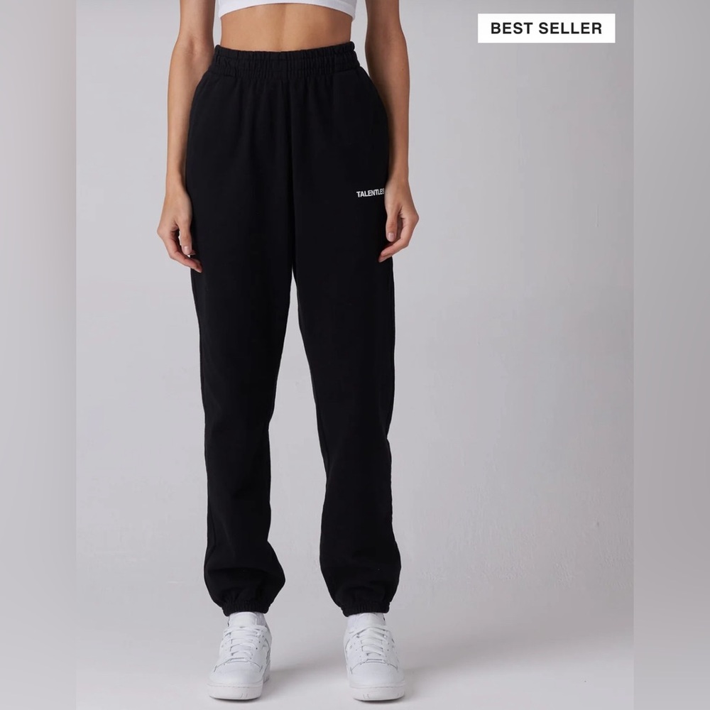 classic black talentless sweatpants